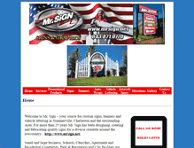 Tablet Screenshot of mrsign.net